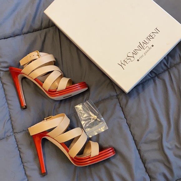 ♥️YSL Saint Laurent NEW sandals size 36 - Picture 8 of 8